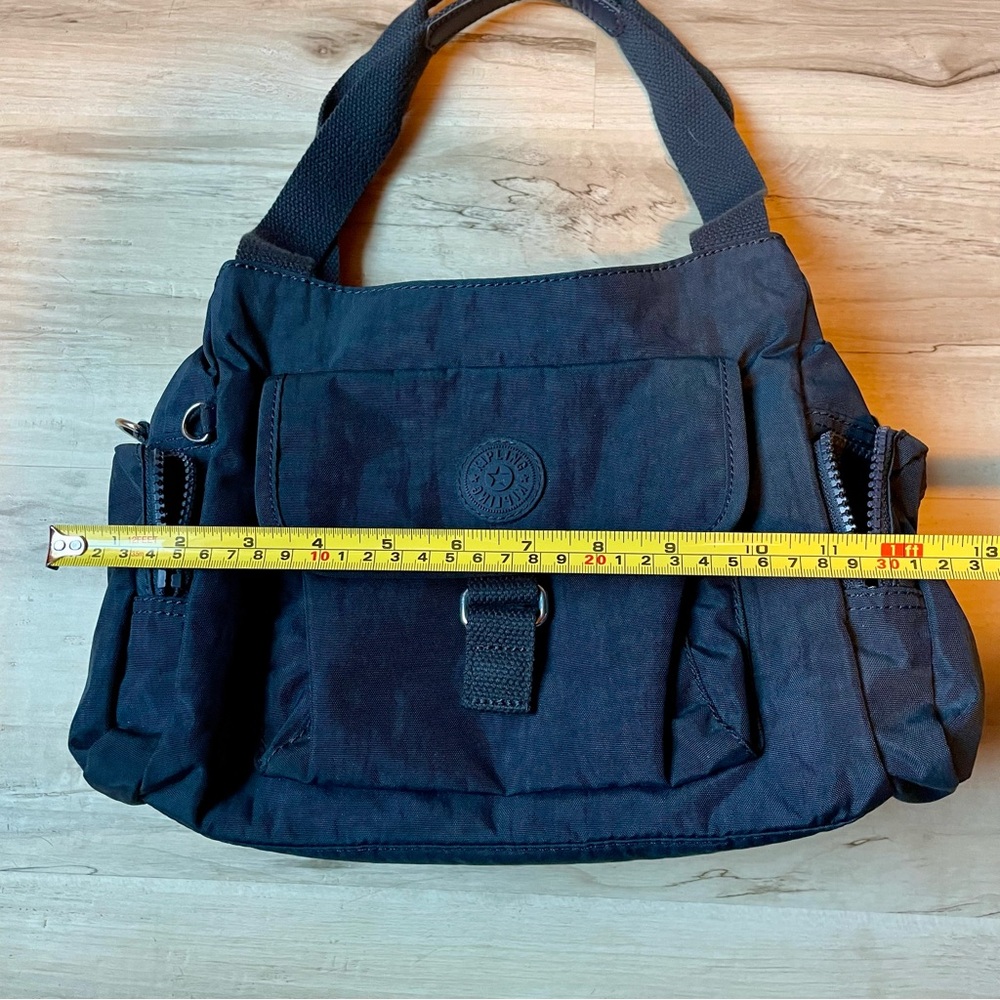 Kipling Navy Blue Nylon Tote with Front Flap - Picture 7 of 13